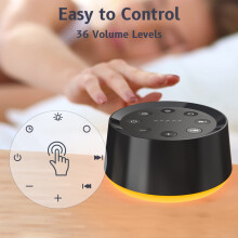 Sound Machine Brown Noise Machine with 30 Soothing Sounds 12 Colors Night Light Sound Machine for Adults Baby Kids Sleep Machines 36 Volume Levels Me