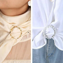 4-delige wasknijperset, T-shirtclips voor dames, stropdasclips voor aan de zoom van een overhemd