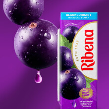 Ribena Blackcurrant Juice Drink 250ml - No Added Sugar - Multipack of 6 | Real Fruit | Rich In Vitamin C | No Artificial Colours or flavours | Fruity