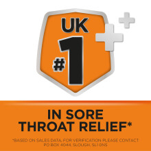 Strepsils Orange with Vitamin C Sore Throat, 100mg Throat Lozenges,