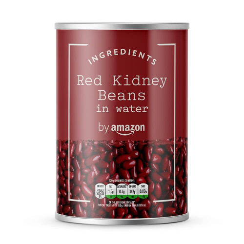 by Amazon Red Kidney Beans, 400g, Pack of 12 1