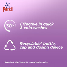 Persil Colour Laundry Washing Liquid Detergent keeps colours bright outstanding stain removal in quick & cold washes 35 washes (945 ml)