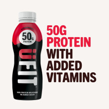 UFIT High 50g Protein Shake 9 x 500 ml MIXED CASE No Added Sugar Hi