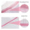 [Set van 6] Wasnet - Roze waszak met ritssluiting - Super-seal 3