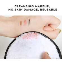 ZGEER Wasbare Make-up Remover Pads - 6 stuks - Herbruikbaar - Zacht voor de huid - Handig