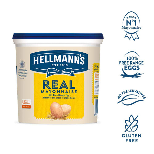 Hellmann's Real Mayonnaise, 5 Litres 2