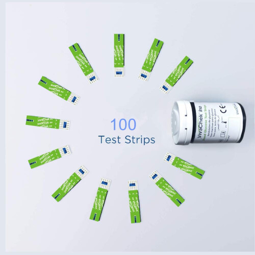 VivaChek Diabetes Strips x 100 & Diabetes Lancets x 100, Auto-Code 1