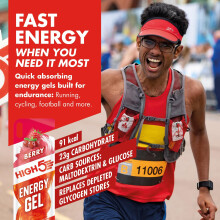 HIGH5 Energy Gel Pack - Running Gel for Quick Energy Release -