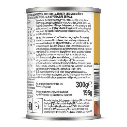 by Amazon Mixed Vegetables, 300g 1