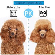 Borstel - HAUTSTORE - Zelfreinigend - Verwijdert 95% van de losse haren - Gemakkelijk schoon te maken - Voor honden en katten