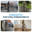 Eazy Folding Walking Frame with Wheels, Lightweight Adjustable Walker for Elderly and Disabled, Compact Folding Mobility Aid, 2-Wheel Zimmer Frame 6