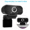Shipenophy Driveless Camera, 1080P Desktop Computer Camera, USB Online Class Webcam met Microfoon, Computer Box 4
