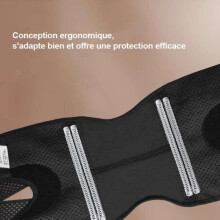 Sportkniebeschermers - Unisex - Zwart - Nylon, Spandex - Ultradun en ademend