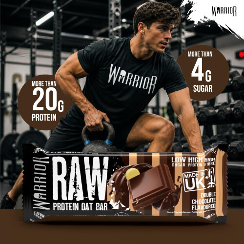 Warrior Warrior RAW Protein Bars 12 x 75g – 20g High Protein Bar, Low Sugar 2