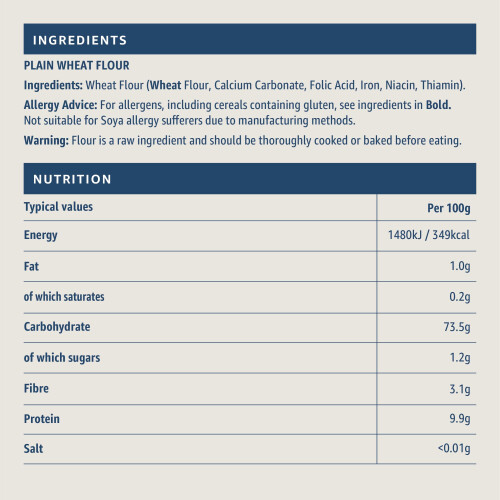 by Amazon Plain Wheat Flour, 1.5kg, Great for for Baking 2