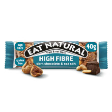 Eat Natural Fruit Nut Bars Dark Chocolate with Sea Salt Peanuts Fig