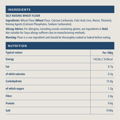 by Amazon Self Raising Flour, 1.5kg 2