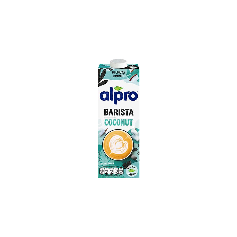 Alpro Barista Coconut Drink Plantbased Long Life Dairy Free Lactose