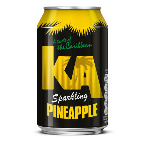 KA Caribbean Pineapple Fizzy Drinks - Traditional & Authentic 1