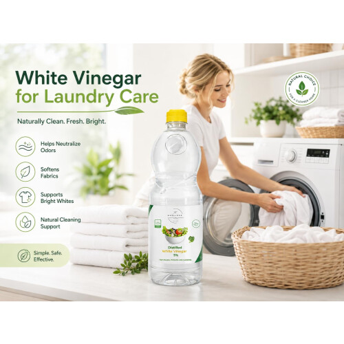 1Lt White Vinegar, All Natural Vinegar, White Vinegar for Baking, 1