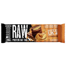 Warrior RAW Protein Flapjack 24 x 75g – 20g High Protein Bars Low Suga