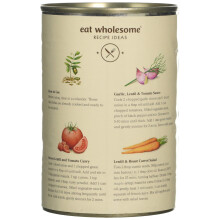 Eat Wholesome Organic Green Lentils 400g Pack of 12 In Water PreCooke