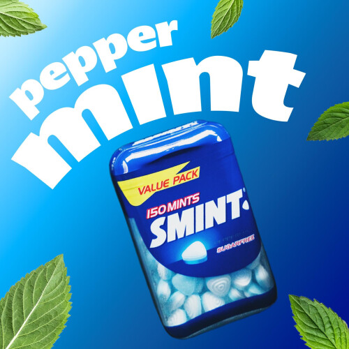 Smint Smint Sugar Free Mints, Peppermint Flavour, Suitable for Vegetarians 2