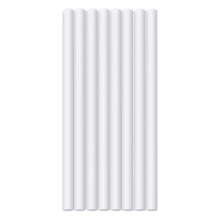 Karrma Ltd Radiator Pipe Cover Sleeve 8 x 15mm Snap-On uPVC Radiator Pipe Sleeve