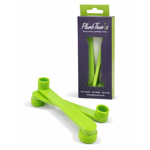 Plumb Thumbs 15mm & 22mm Radiator Capping Tool - Radiator Drain Down Tool