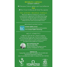 Menopace Max - Menopause & Perimenopause Maximum Support with Calcium, SOYA Isoflavones & Red Clover - UK's No.1 Menopause Supplement Brand