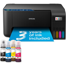 Epson EcoTank ET-2861 Ink Tank Printer | Busy Home Use | Wireless | A4 | Print, Copy, Scan | Includes up to 3 Years of Ink