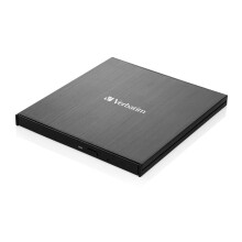 Verbatim 43889 Slimline External Blu-Ray Writer USB 3.1 GEN 1 with USB-C Connection