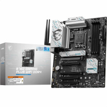 MSI B760 GAMING PLUS WIFI DDR4 Motherboard, ATX - Supports Intel 14th, 13th & 12th Gen Core Processors, LGA 1700 - DDR4 Memory Boost 5333+MHz/OC, 1x