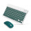 SOPPY Portable Bluetooth Keyboard and Mouse, Rechargeable Mini Keyboard, Wireless Keyboards for iPad 9.7/10.2/iPad Air/Pro/Tablets/iOS/Android/Window 1