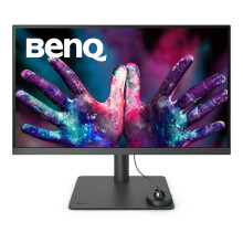 BenQ PD2705U 4K 27” Monitor for Designer, IPS, AQCOLOR, 99% sRGB, 99% Rec. 709, Delta E 3, Factory Calibrated, Uniformity, 65W USB-C, HDMI, DP,