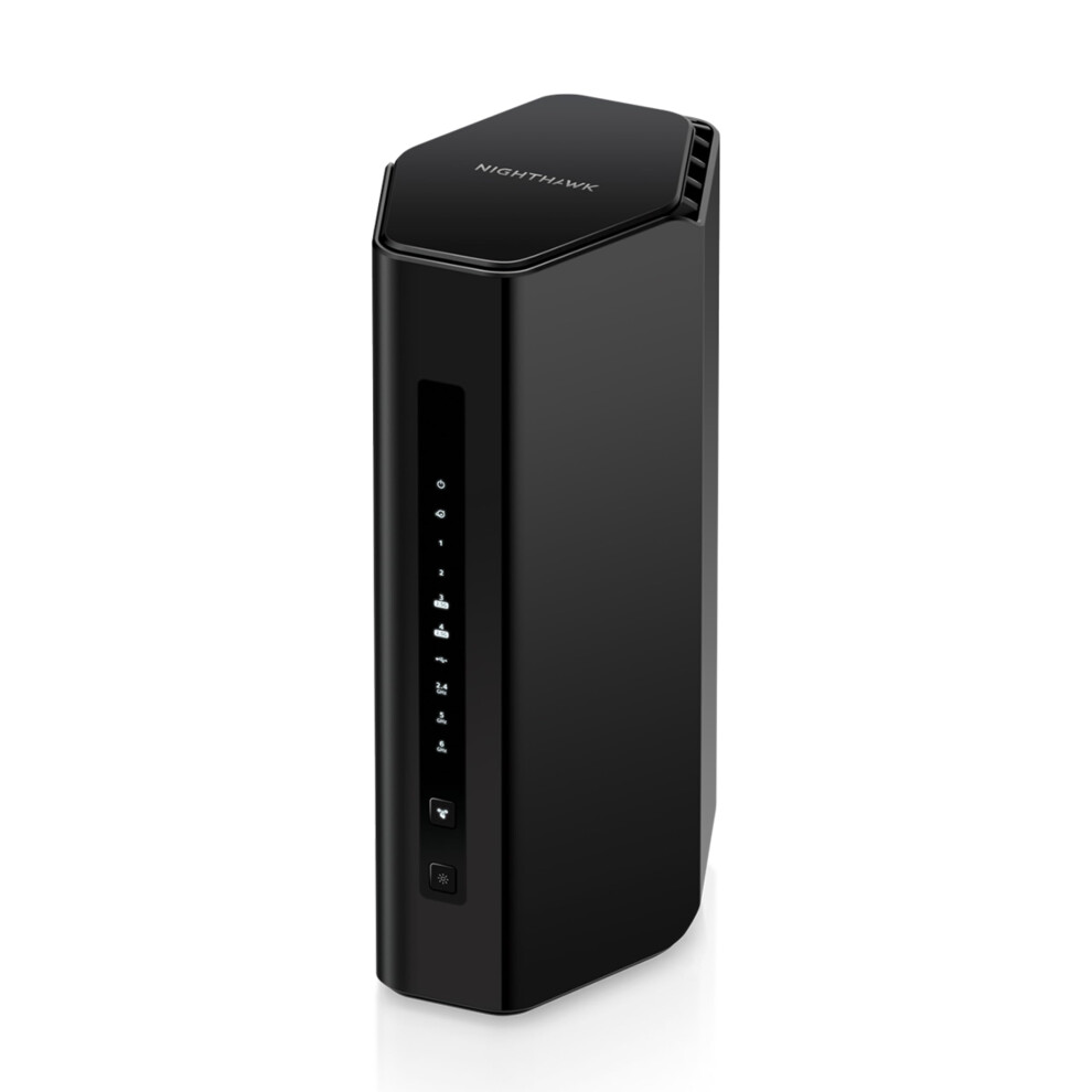 Netgear Nighthawk Tri-Band Wifi 7 Router (Rs300) – Security Features, Be9300 Wireless Speed (Up To 9.3 Gbps) – Covers Up To 2,500 Sq.ft., 100 Devi
