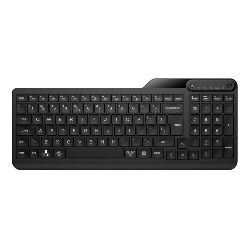 HP HP 460 Multi-Device Bluetooth Keyboard | Compatible with Chrome, PC or Mac | Bluetooth | Connect up to 3 Devices | Quick Switch Button | 12 Programma