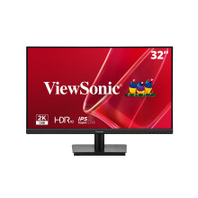 ViewSonic VS3225-2K 32 inch Monitor 2K QHD (2560 x 1440), IPS, 75 Hz, 4 ms GTG, HDR10, 2 x 2.5W Speakers, HDMI, DP, Frameless, 2-Year Warranty