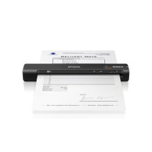 Epson Workforce ES-60W Wireless Ultra Portable A4 Document Scanner with Li-ion battery (300 page) and USB 3.0, 200-1200dpi, 4 seconds per page