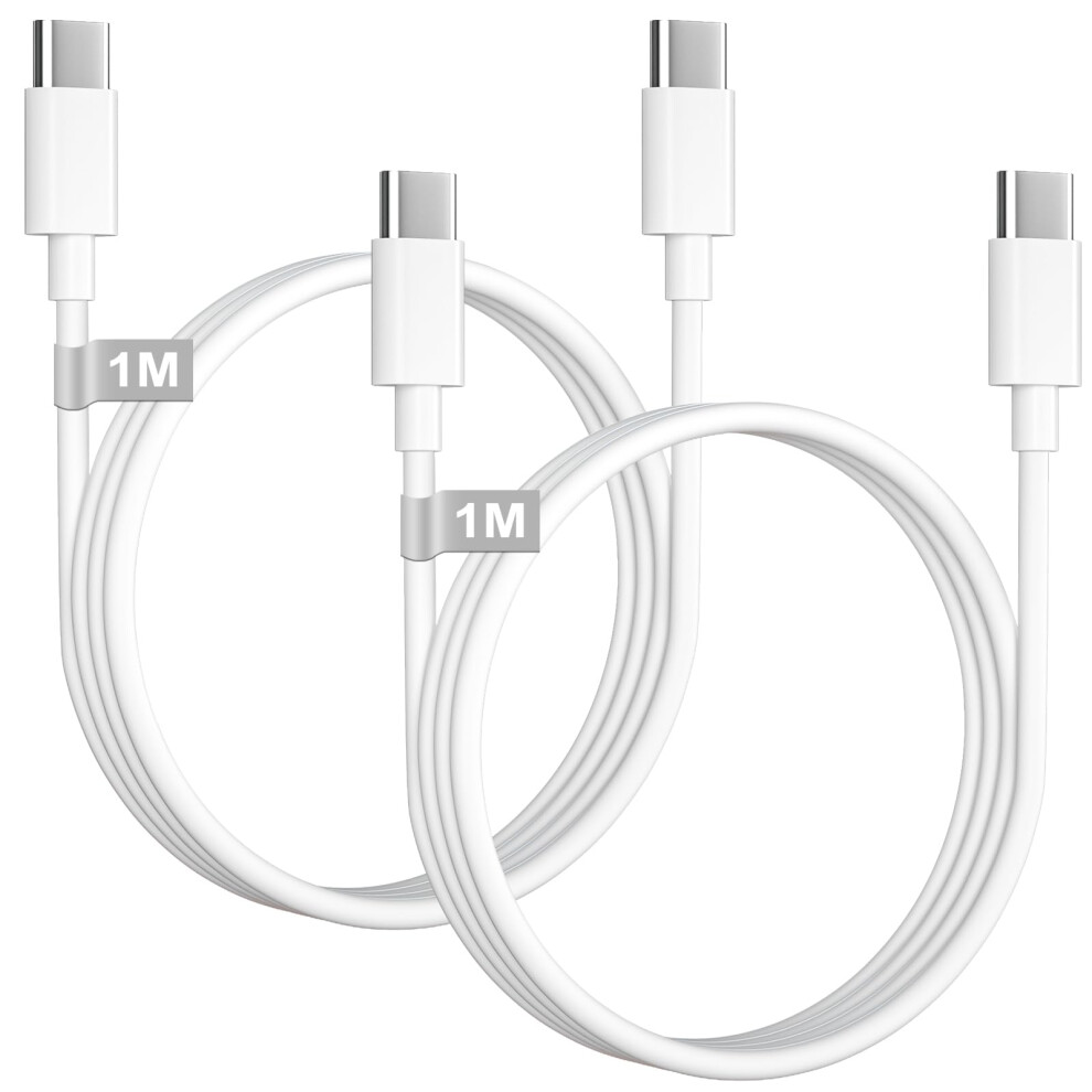 Usb C Cable Iphone 15 16 17 Charger Cable 2Pack, 1M Usb C To Usb C Cable Type C Charger Cable, 60W Usbc Fast Charging Cable Type C For Iphone 17/Air/ 5002148523545