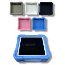 Protective Bumper Case & Screen Protector, Compatible With SumUp Solo and SumUp Solo Lite Card Payment Readers (Pastel Blue)