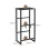 Costway 3-Tier Floor Bottle Crate Shelf for Kitchen Garage With Adjustable Angles 4