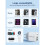 Φορτιστής USB-C - ANTCOOL - Aioneus - 40W - 4 θύρες - PD+QC 3.1A Γρήγορη φόρτιση 4