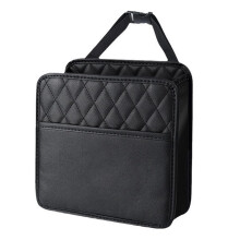 ZYEKIU Hanging Car Organiser, Easy to Clean, Waterproof Leather Car