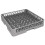 Vogue Plate Dishwasher Rack, Grey, Dimensions: 100(H)x500(W)x500(D) 1