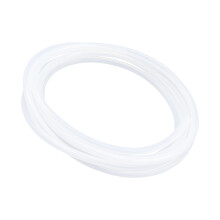 iMeistek 12.7mm ID x 15.9mm OD Silicone Tube 4.5m, Clear Flexible Food Grade Hose Air Water Pipe for Pump Transfer,Aquarium