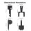 Call Point Test Keys 16 Pcs Set, Mellbree Fire Alarm Engineers Call Point Key Kit 5