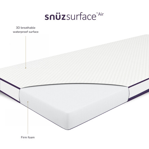 Snuz SnuzSurface Air Crib Mattress SnuzPod4, Polyester, 1