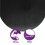 Culpitt Black 10" Masonite Cake Board, Extra Strong, Round, 5mm Thick | Gloss Bl 2