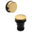 Balterley Round Push Button Bath Waste - 70 x 70mm - Brushed Brass 2
